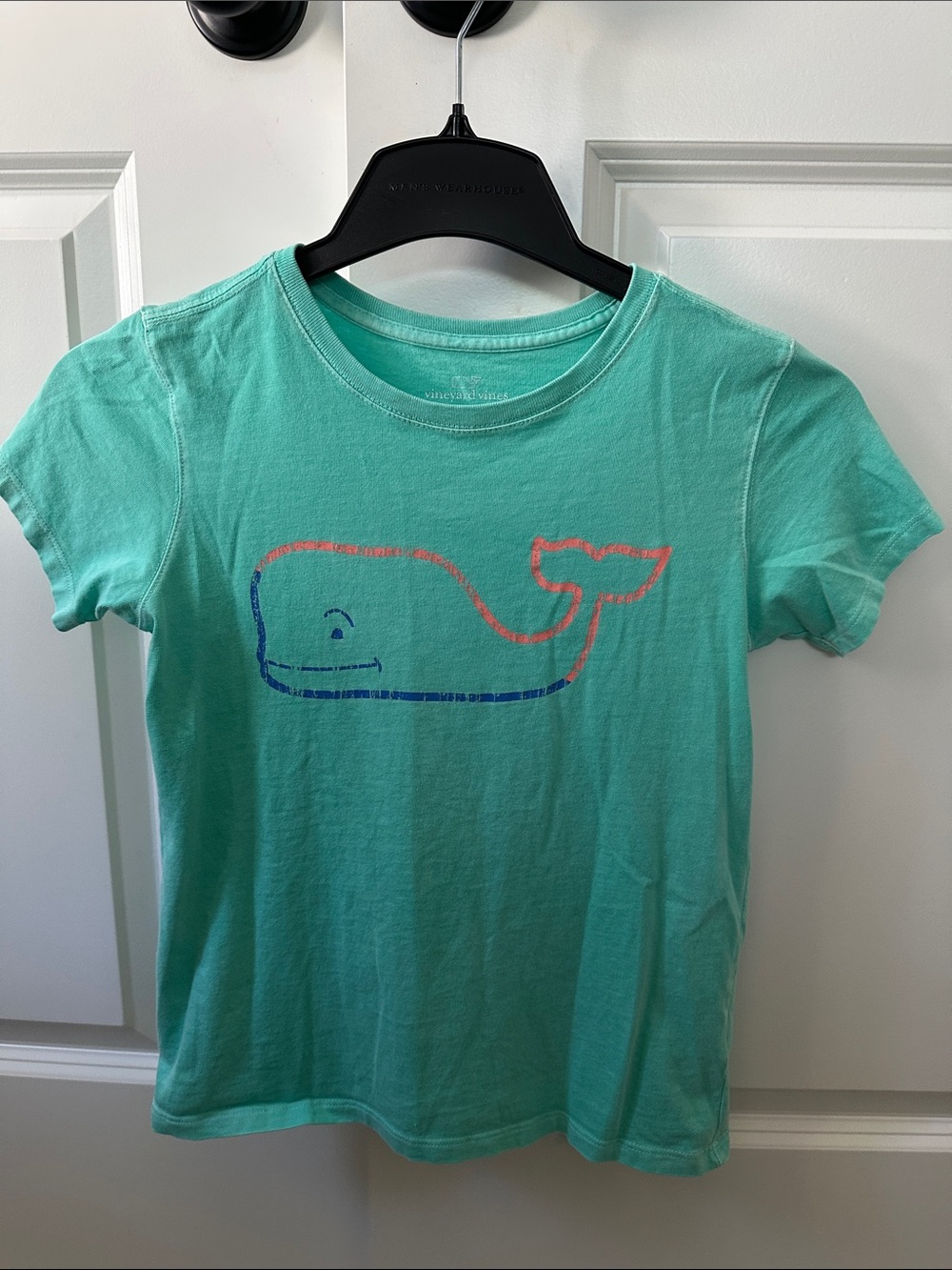 Vineyard Vines Mint Short Sleeve Whale Tee